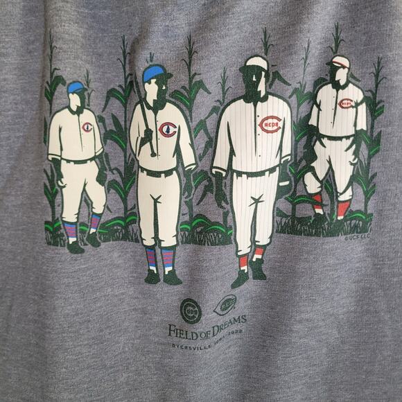 MLB Baseballism Field of Dreams Cubs Reds Hoodie Pullover Medium 2022 Sweatshirt - Picture 2 of 10